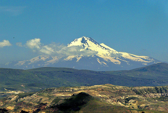 Cappadocia area in Turkey