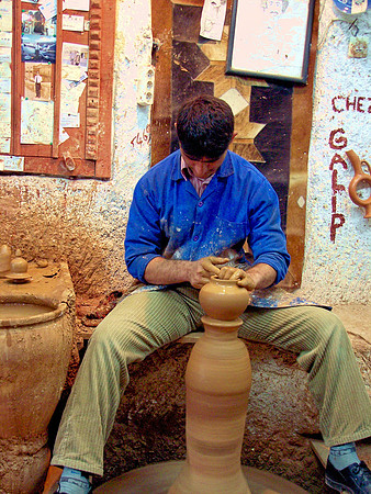 Pottery factory in Avanos, Turkey