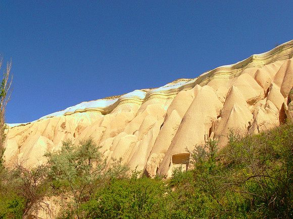 Cappadocia area in Turkey