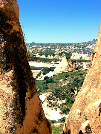 Cappadocia area in Turkey