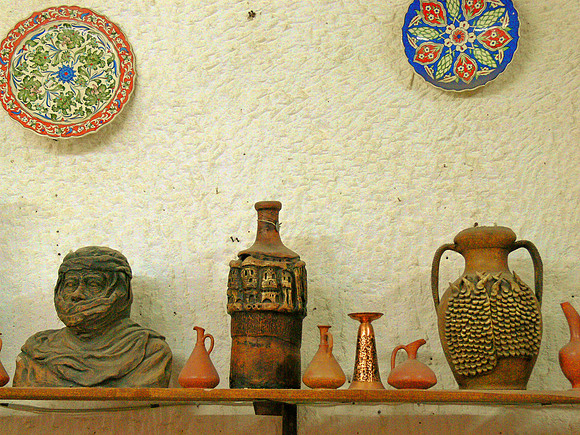 Pottery factory in Avanos, Turkey