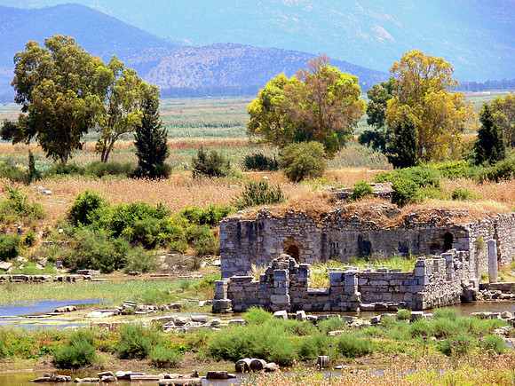 Miletus Ancient Ruins.