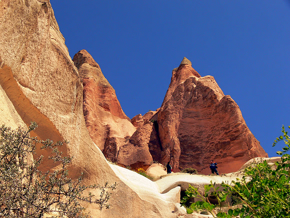 Cappadocia area in Turkey