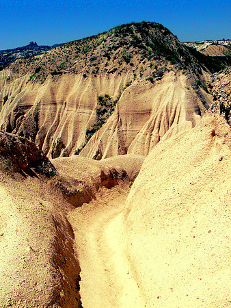 Cappadocia area in Turkey