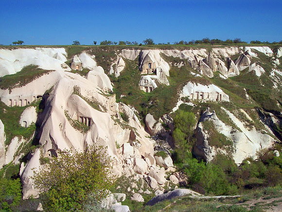 Cappadocia area in Turkey