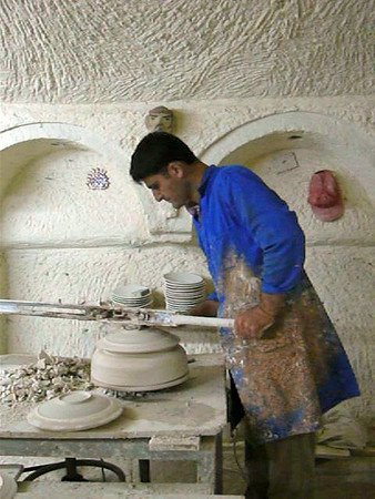 Pottery factory in Avanos, Turkey