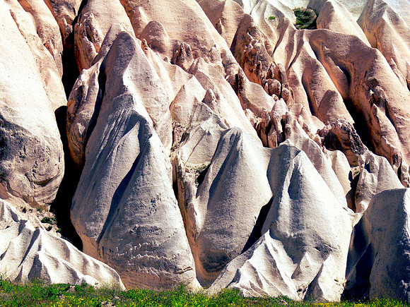 Cappadocia area in Turkey