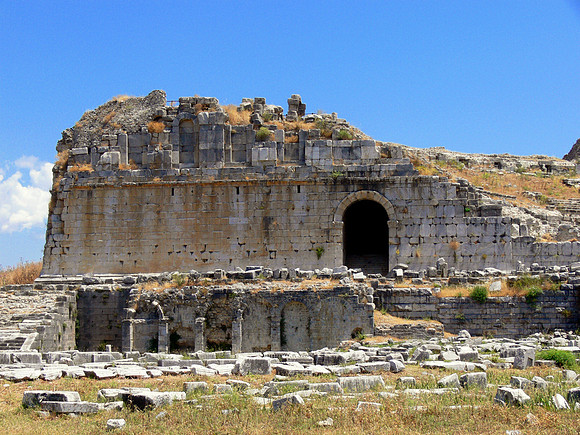 Miletus Ancient Ruins.