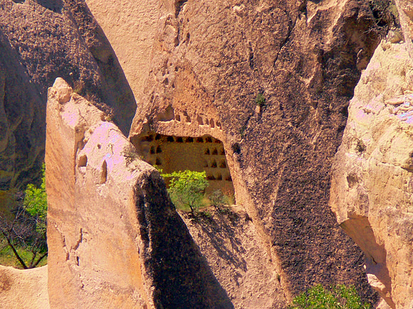 Cappadocia area in Turkey
