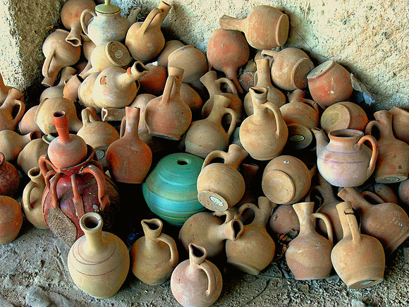 Pottery factory in Avanos, Turkey