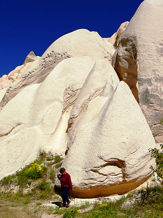 Cappadocia area in Turkey