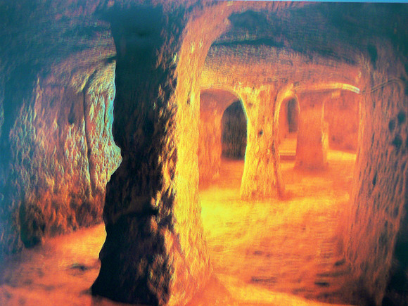 Underground City of Kamakli, Turkey